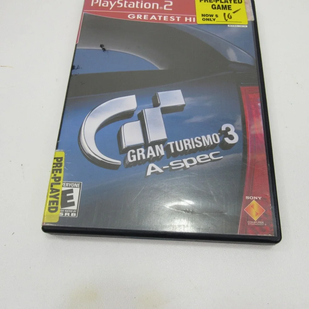 Gran Turismo 3 A-spec (Sony PlayStation 2) PS2‎ 2001 3